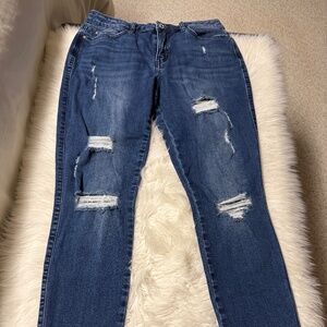 Guess- Sexy Curve Mid-Rise Skinny Jeans